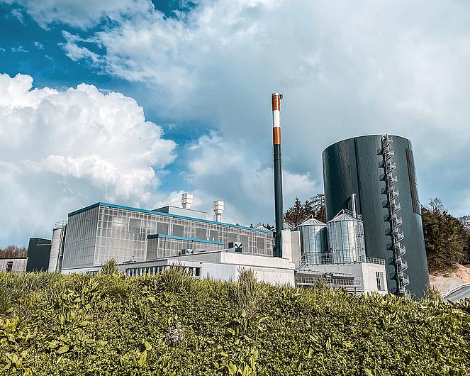Aussenaufnahme EBL Energiezentrum Rigi 