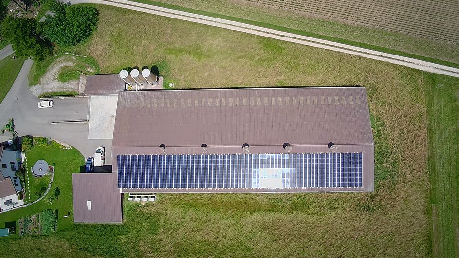 Vogelperspektive Hof Erlehof