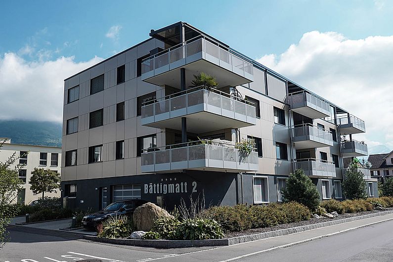 Aussenaufnahme Referenzobjekt Bättigmatt Seewen