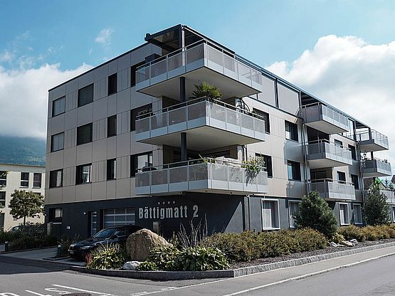 Aussenaufnahme Referenzobjekt Bättigmatt Seewen