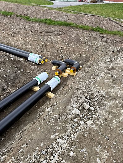 Fernwärmeleitung Haltikon Adligenswil 