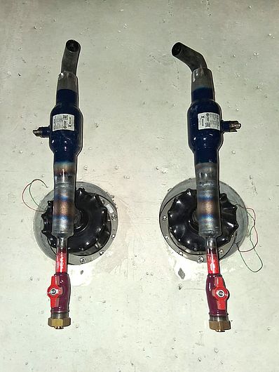 Hausanschluss Fernwärmeleitung