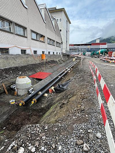 Fernwämebau Steinel Areal Holzenergie Einsiedeln 