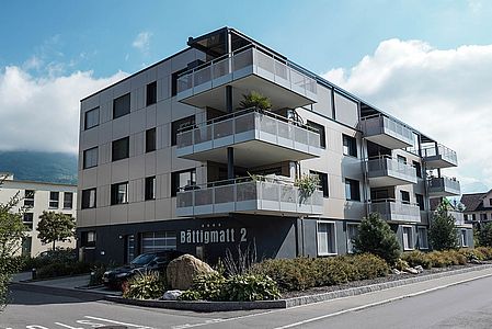 Aussenaufnahme Referenzobjekt Bättigmatt Seewen