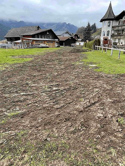 Einblick Bau Fernwärmenetz Euthal