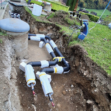 Erweiterung Fernwärmenetz Morschach